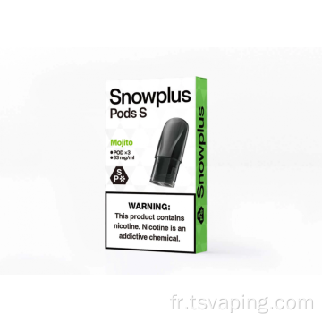 Snowplus Pods Vaporiszer Pods Huile Vape Pen Kit